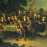 Étienne Jeaurat, Repas champêtre de Voltaire à Ferney